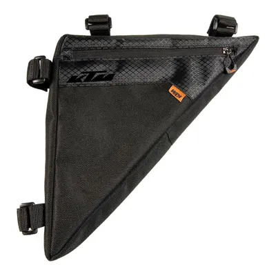 Produktbild von KTM Fahrradtasche Serie II mit Klettverschluss, 1L Volumen, Schwarz, 290x50x270 mm