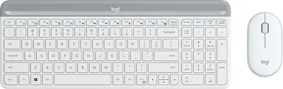 Immagine prodotto di LOGITECH - Set tastiera e mouse senza fili MK470 - AZERTY - Bianco