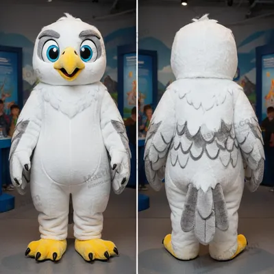 Produktbild von Schneewittchen-Kartoon-Falken-Maskottchen MASTICOT