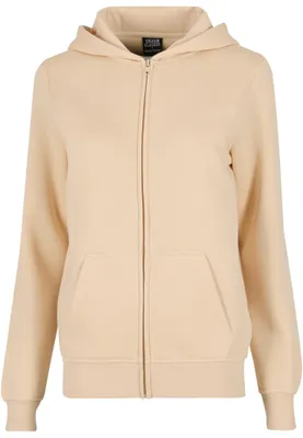 Productafbeelding van Urban Classics dameshoodie Anellis, lichtbeige, maat L