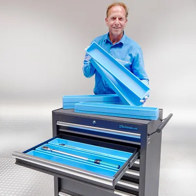 Productafbeelding van Vakverdeling met 1 compartiment - 10 stuks