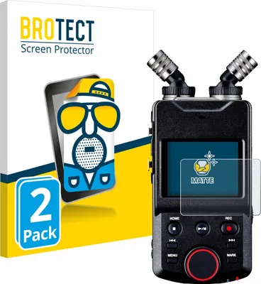 Produktbild von 2x BROTECT Schutzfolie für Tascam Portacapture X6 Displayschutz Displayschutzfolie Folie Matt Entspiegelungsfolie