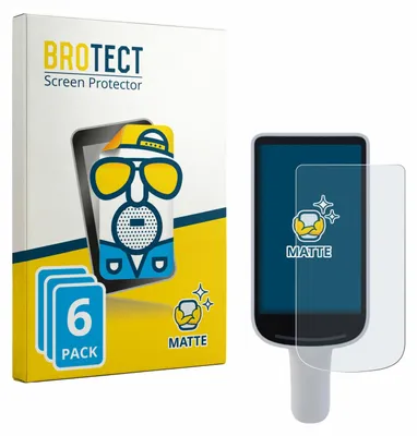 Produktbild von 6x BROTECT Schutzfolie für Datalogic Joya Smart & Smart+ Displayschutz Displayschutzfolie Folie Matt Entspiegelungsfolie