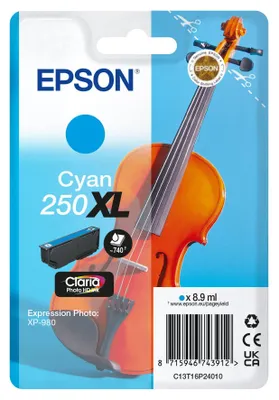 Productafbeelding van EPSON C13T16P24010 EPSON 250XL (Violine) cyan Druckerpatrone