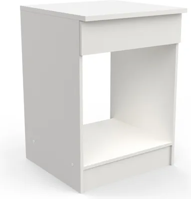 Produktbild von Herdumbauschrank >Nova< in matt weiss - 40x85x60cm (BxHxT)