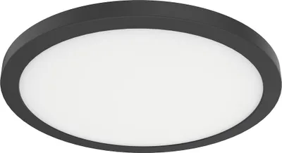 Zdjęcie produktu dla Plafon LED okrągły EVORA czarny 24W Odcienie bieli 1680lm tworzywo sztuczne wym:1,7x30x30cm IP20 Milagro