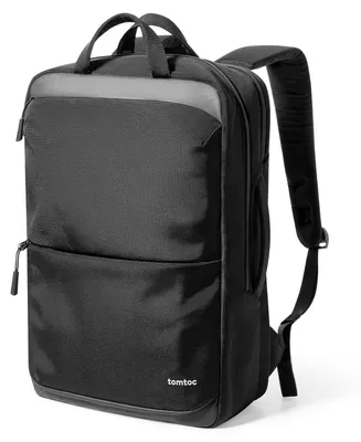 Produktbild von tomtoc 24L Business Laptop Rucksack für 15,6 16 17,3 Zoll Computer – Größe 24 Liter, Schwarz