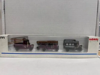 Produktbild von Märklin 3er Set Oldtimer Einsatzfahrzeuge 1890