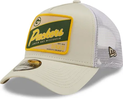 Obrázok produktu pre Kšiltovka New Era A-Frame Trucker Cap - Green Bay Packers stone beige