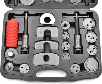 Produktbild von GEKO | Bremskolbenrücksteller Auto, 35TLG, Rückstellwerkzeug, Bremskolben Set, KFZ Werkzeug, Bremskolbenrücksteller Set