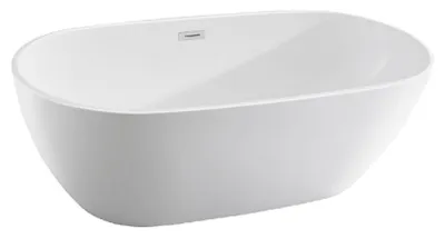 Zdjęcie produktu dla Wanny Aqualine - Wanna wolnostojąca Duoro, 1800x800 mm, biała E1880