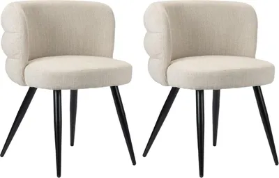 Produktbild von 2er-Set Esszimmerstühle Cloud - Beige