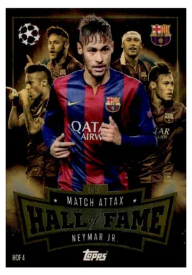 Obrázek produktu pro HOF4 – Neymar Jr. – Match Attax Hall of Fame – 2025/2026