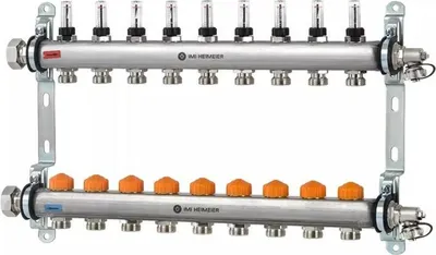 Produktbild von Bodenverteiler Imi Heimeier DYNACON ECLIPSE 9 CIRCUITS 9340-09.800