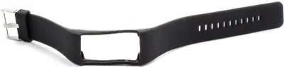 Produktbild von vhbw Ersatz Armband kompatibel mit Polar A360, A370 Fitnessuhr, Smartwatch - 24 cm Silikon schwarz
