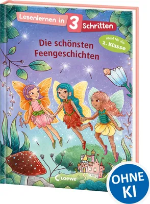Produktbild von Lesenlernen in 3 Schritten - Die schönsten Feengeschichten