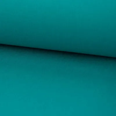 Produktbild von Baumwollstoff Popeline Meterware uni smaragd – breit, weich 1,50m