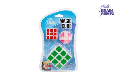 Produktbild von Puzzelkubus Brain Games Set mit 3 Stuks