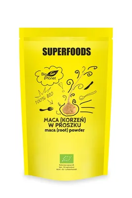 Produktbild von -Maca-Pulver 150 g –  PLANET SUPERFOODS