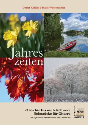 Obrázok produktu pre Jahreszeiten. 24 leichte bis mittelschwere Solostücke für Gitarre.