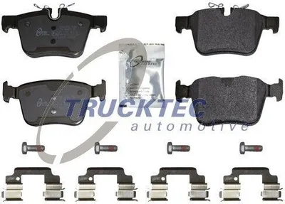 Produktbild von TRUCKTEC AUTOMOTIVE Bremsbeläge Satz Hinten Bremsklötze für LAND ROVER Range Rover Evoque (L538) 22.35.125