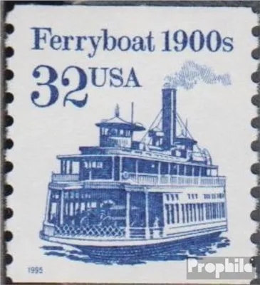Produktbild von Briefmarken USA 1995 Mi 2572 (kompl.Ausg.) postfrisch Fahrzeuge - Fährschiff