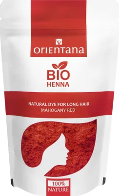 Produktbild von Orientana Bio Henna Hair Color Mahogany Red 100g