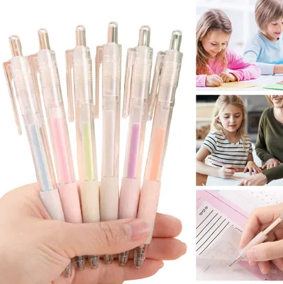 Produktbild von 6pcs Kleber Stift Fine Tipp schnelle trockene doppelseitige Klebstoff Genauige Kontroll-Scrapbooking Decoring Dot Kleber Stift Stapel Stapelzubehör