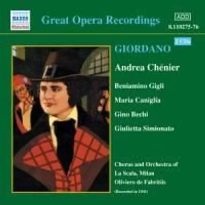Produktbild von Fabritiis/Caniglia/Gigli/Bechi: Andrea Chenier