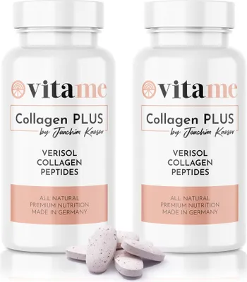 Produktbild von vitame Collagen Plus by Joachim Kaeser - Kollagenpeptide für straffe Haut