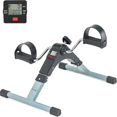 Productafbeelding van Famanu Mini-hometrainer, opvouwbaar - Stille pedaaltrainer voor thuis en op kantoor