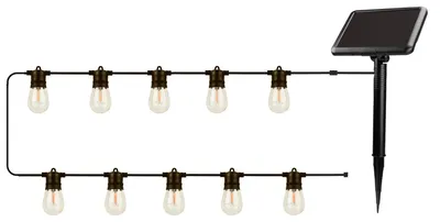 Zdjęcie produktu dla Forever Light Girlanda Solarna Led Sunari Fls-60 7,5M 10 Żarówek Ip44