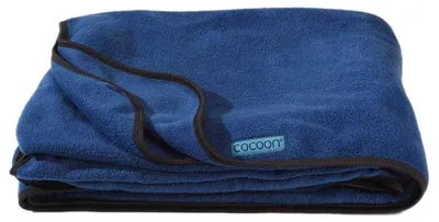 Produktbild von Cocoon Fleece Decke Blau 200 x 160 cm Blau 200 x 160 cm