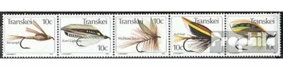 Produktbild von Briefmarken Südafrika - Transkei 1981 Mi 83-87 Fünferstreifen (kompl.Ausg.) FDC Angelhaken