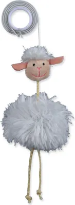Obrázek produktu pro Trixie Plyšová ovečka na gumičce 20 cm