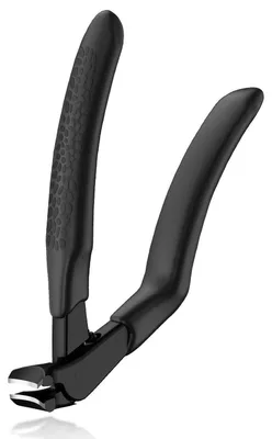 Productafbeelding van Ergonomische nagelknipper met lange handgreep voor senioren - met gebogen kop, brede bek en nagelvang voor dikke nagels