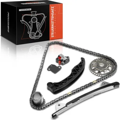 Immagine prodotto di Frankberg 1x set catena di distribuzione per Toyota Aygo IQ Yaris Citroën C1 Peugeot 107 Daihatsu 1.0L