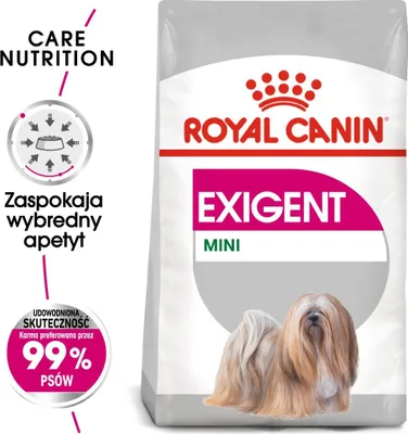 Zdjęcie produktu dla Royal Canin Mini Exigent 1kg, Dorosły, Warzywo, 1 kg