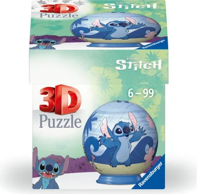 Image de Ravensburger 3D Puzzelbal Stitch, 54st.