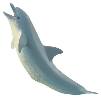 Image de Figurine Dolphin Sea Life de Safari Ltd, blanche et bleue, à partir de 3 ans, blanche et bleue, à partir de 3 ans