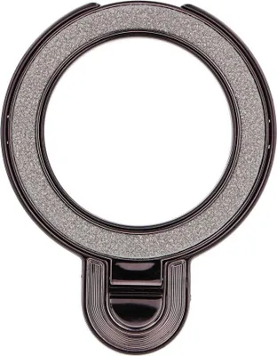 Image de Support de téléphone CIRCLE GLITTER - autocollant - noir