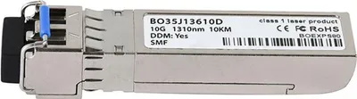 Image de Kompatibler Juniper 740-021309 BlueOptics SFP+ Transceiver, LC-Duplex, 10GBASE-LR, Singlemode Fiber, 1310nm, 10KM, DDM, 0°C/+70°C (740-021309-BO)