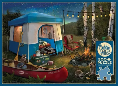 Produktbild von Cobble Hill Puzzle Wanderlust - 500 Teile Puzzle Spaß