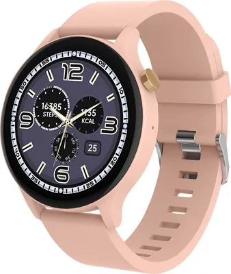 Image de Maxlife, Wasserdichte Bluetooth Smartwatch IP67, Rose clair