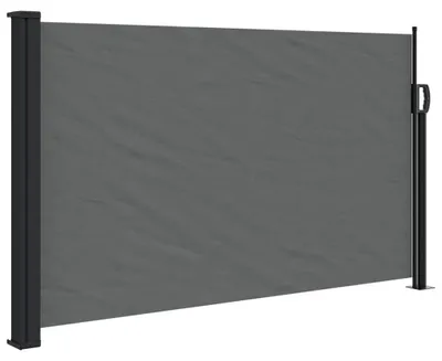 Produktbild von vidaXL Ausziehbare Seitenmarkise Anthrazit 120x600 cm