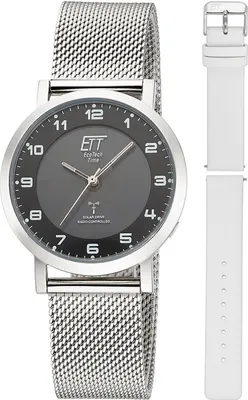 Zdjęcie produktu dla Zegarek damski z mechanizmem solarnym sterowanym radiowo - Eco Tech Time Model: ELS-11625-22MS