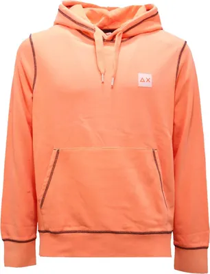 Imagen del producto de 4031AH, sudadera para hombre de la marca SUN68, color naranja fluorescente