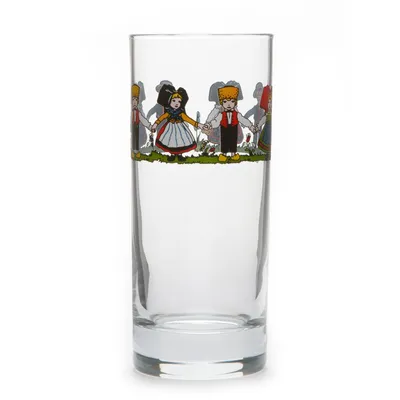 Image de 6 Verres à orangeade motif HANSI