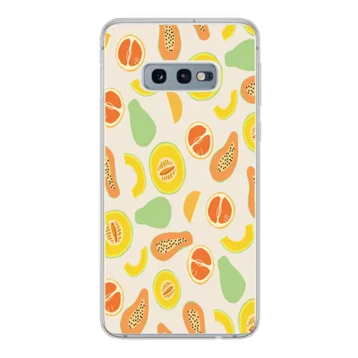 Produktbild von MuchoWow® Handyhülle Schutzhülle Hülle für Samsung Galaxy S10e Obst - Muster - Melone Silikon Softcase Handy Hülle - Handy