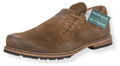 Produktbild von Stockerpoint Herren Granada Haferlschuh, hellbraun gespeckt, 42